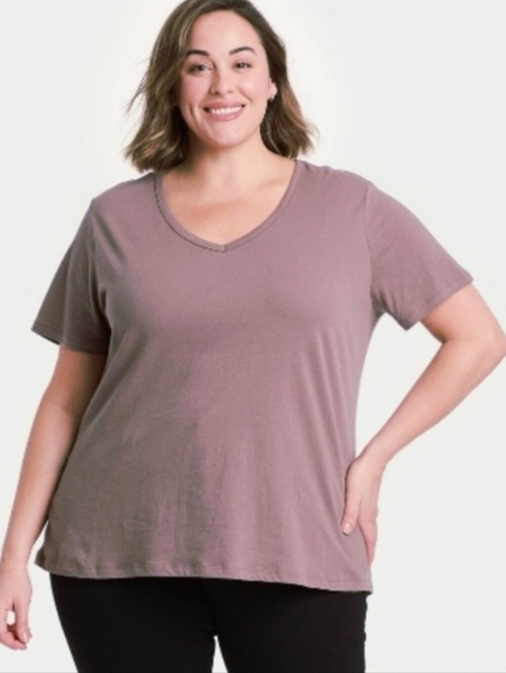 Ava And Viv V neck Tee